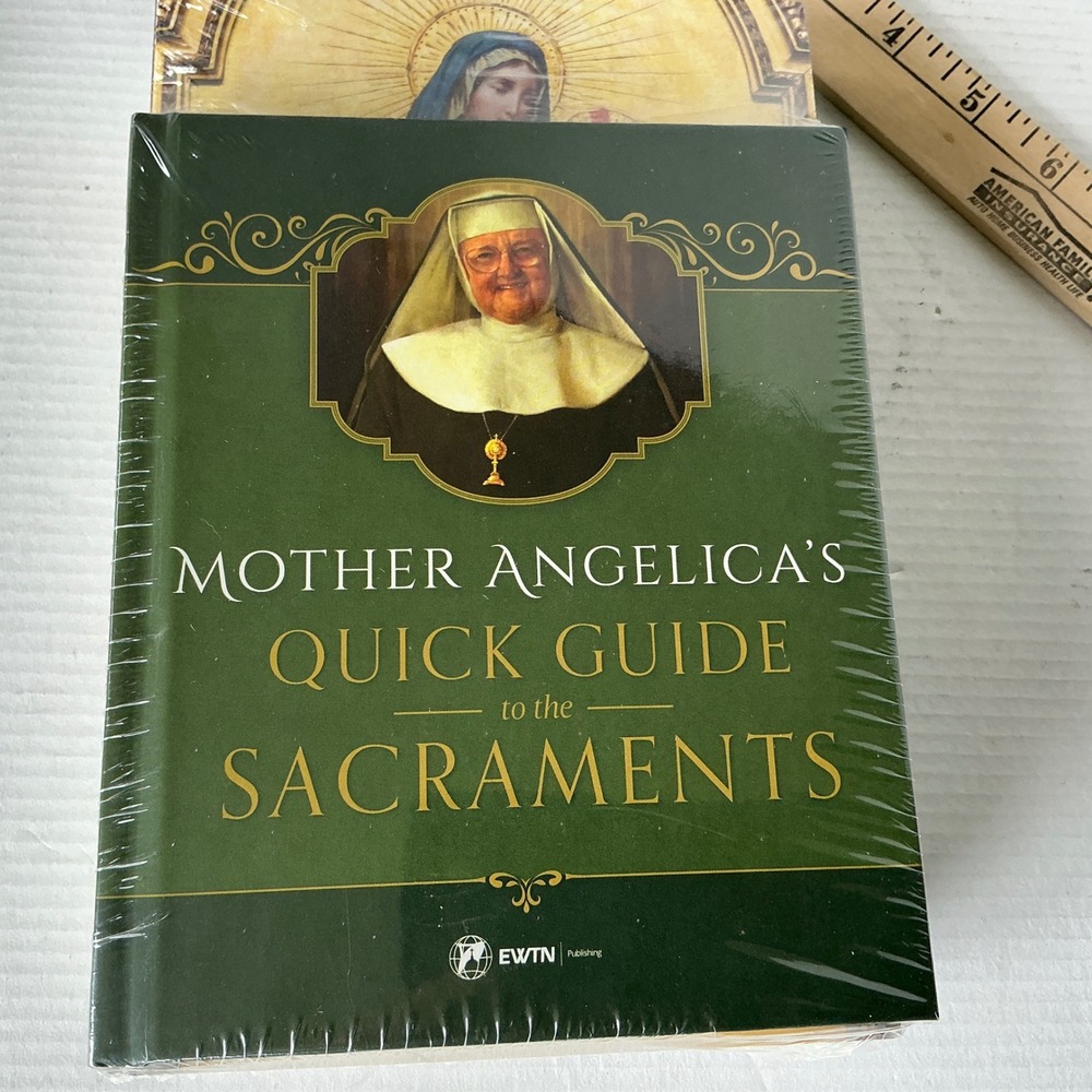 EWTN Mother Angelica Quick Guide Sacraments Catholic Essentials Book Set NWT
